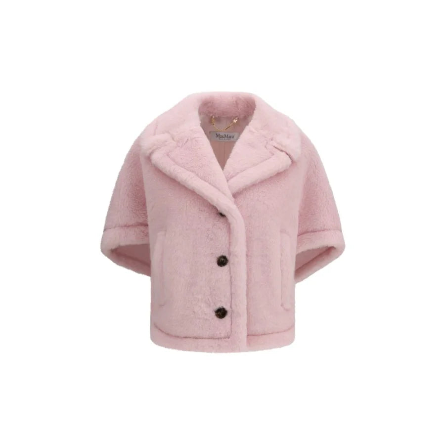 Max Mara Multicolor Alpaca Vicugna Pacos Coat