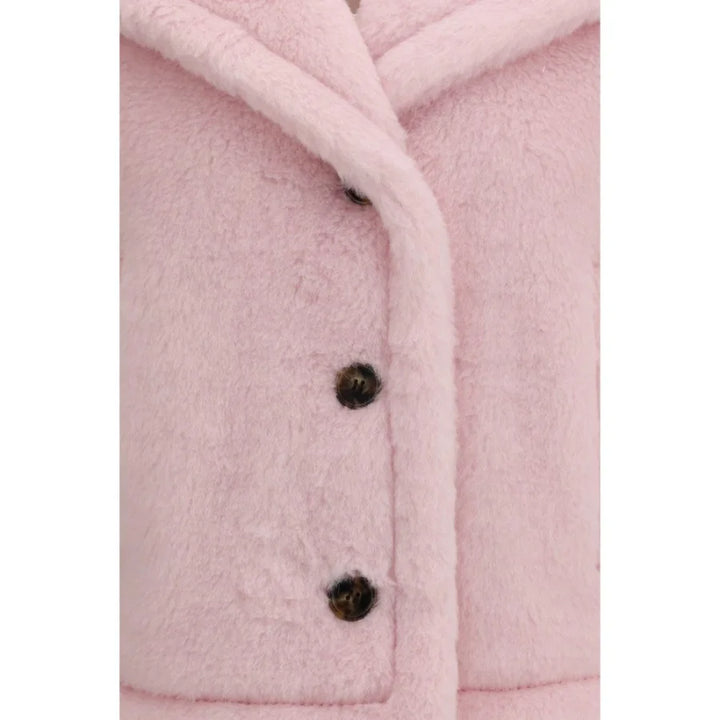 Max Mara Multicolor Alpaca Vicugna Pacos Coat