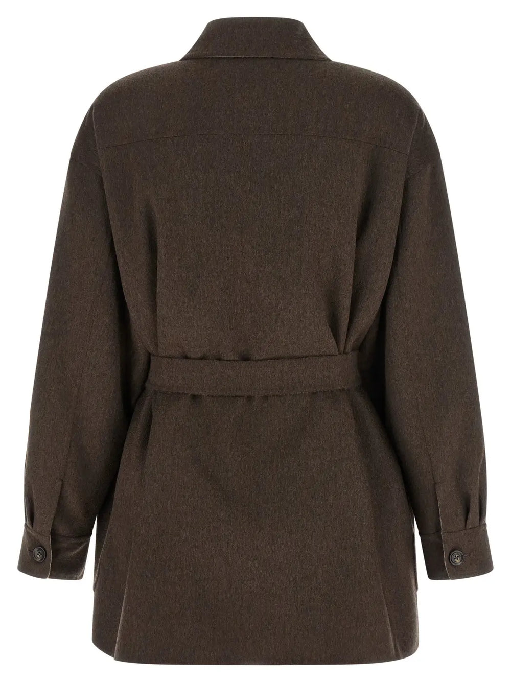 Max Mara Multicolor Cashmere Full-length Jacket