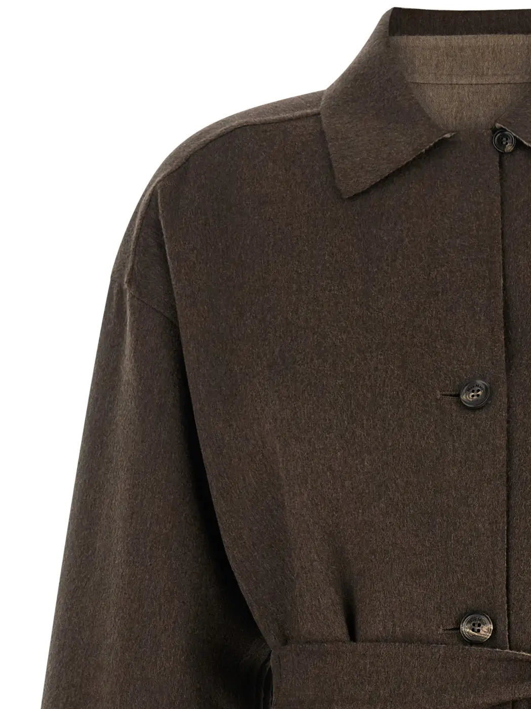 Max Mara Multicolor Cashmere Full-length Jacket