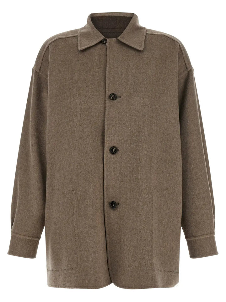 Max Mara Multicolor Cashmere Full-length Jacket