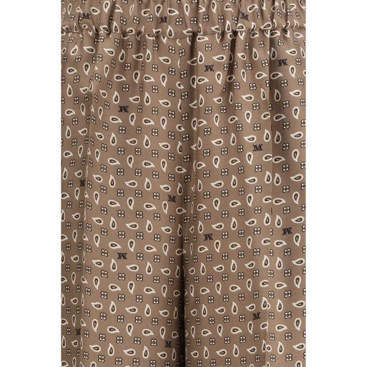 Max Mara Multicolor Silk Pants