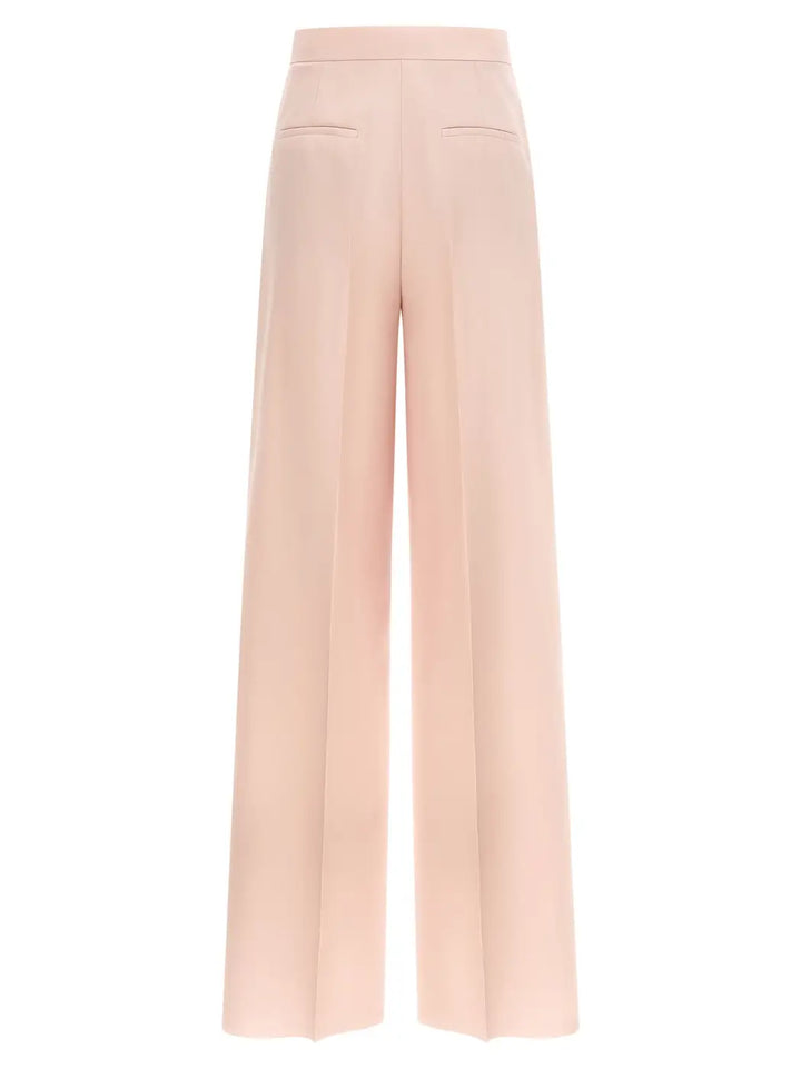 Max Mara Multicolor Virgin Wool Casual Pants