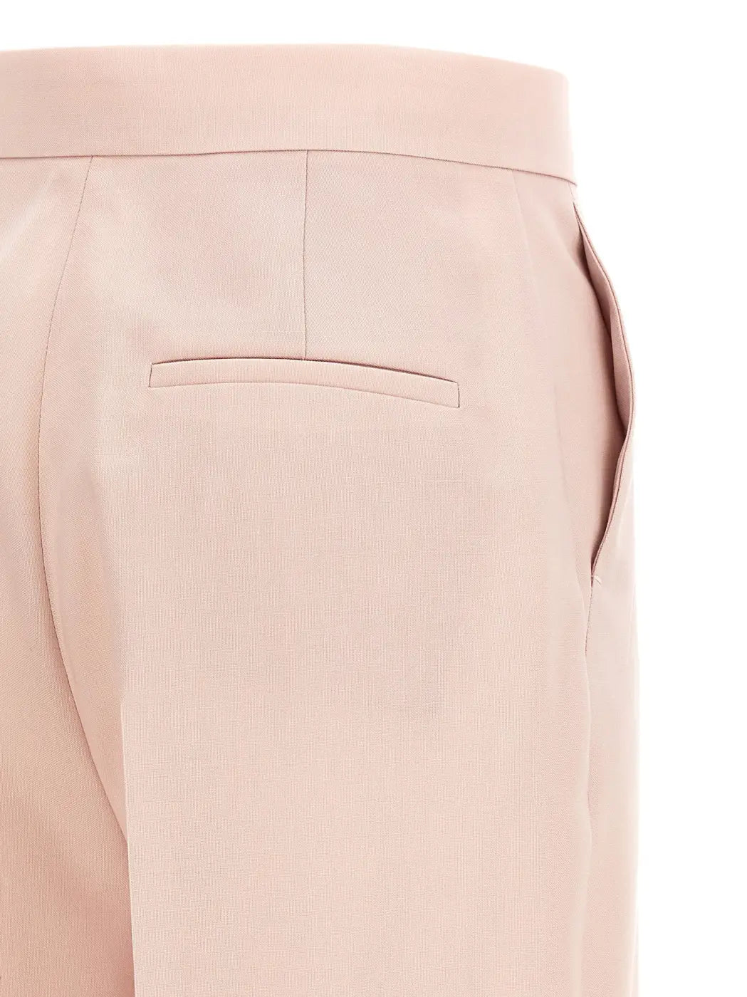 Max Mara Multicolor Virgin Wool Casual Pants
