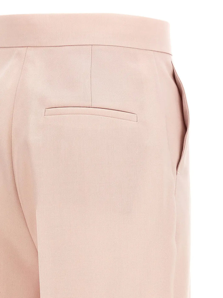 Max Mara Multicolor Virgin Wool Casual Pants