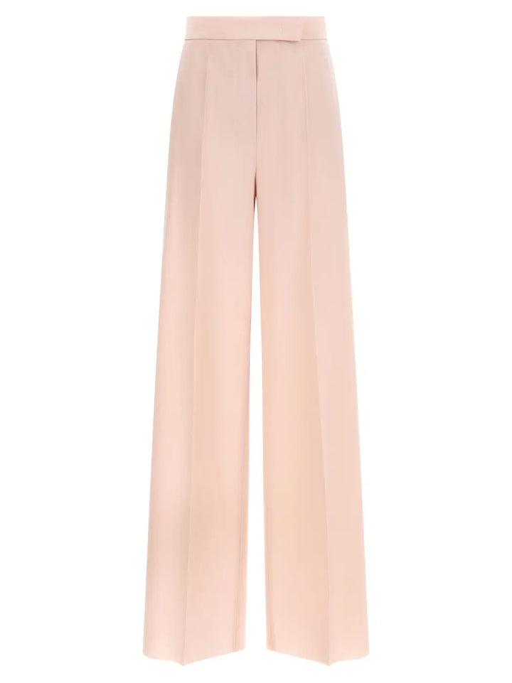 Max Mara Multicolor Virgin Wool Casual Pants