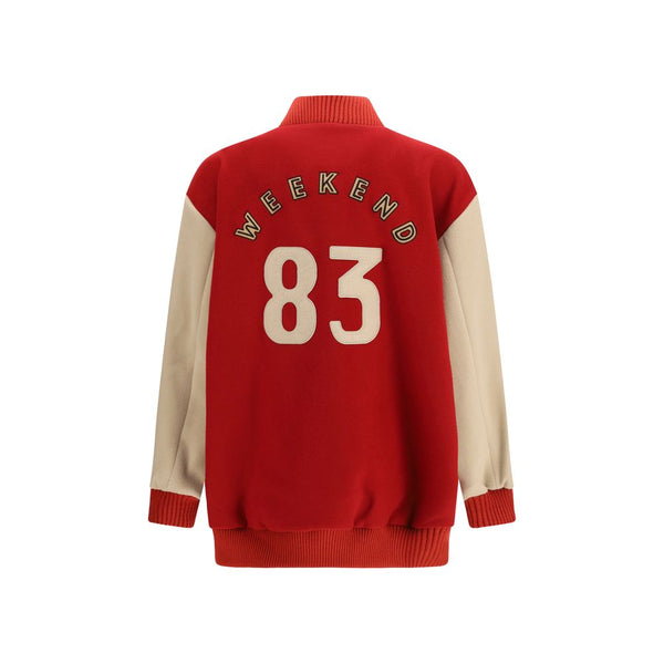 Max Mara Bomber Jackets - Multicolor Wool Oves Aries