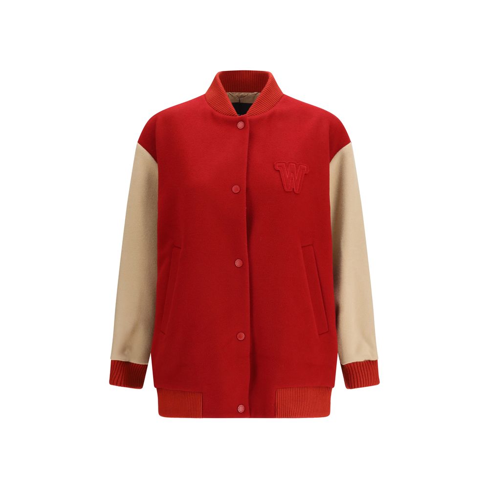 Max Mara Bomber Jackets - Multicolor Wool Oves Aries