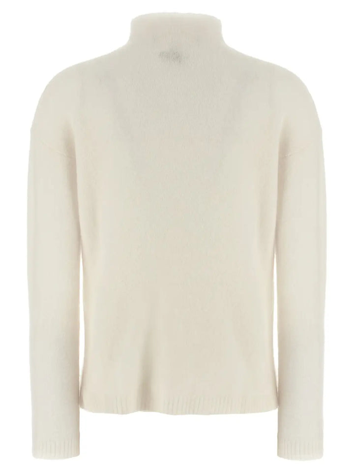 Max Mara White Cashmere Cardigan