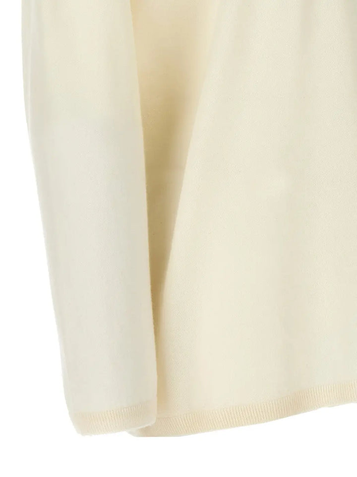 Max Mara White Cashmere Cardigan