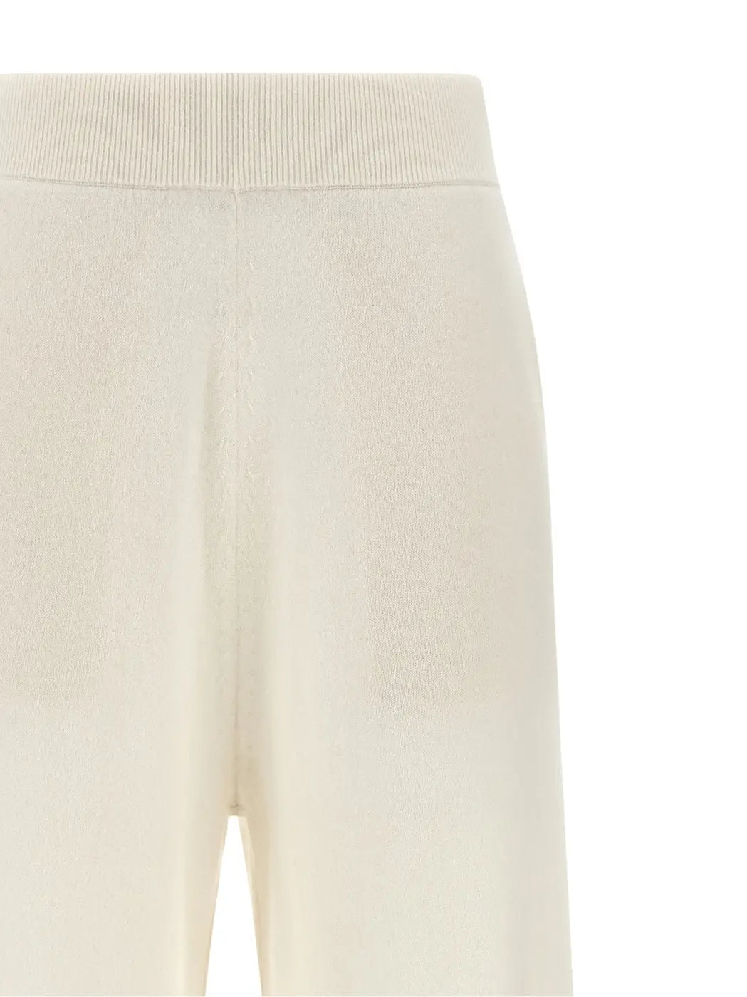 Max Mara White Cashmere Casual Pants
