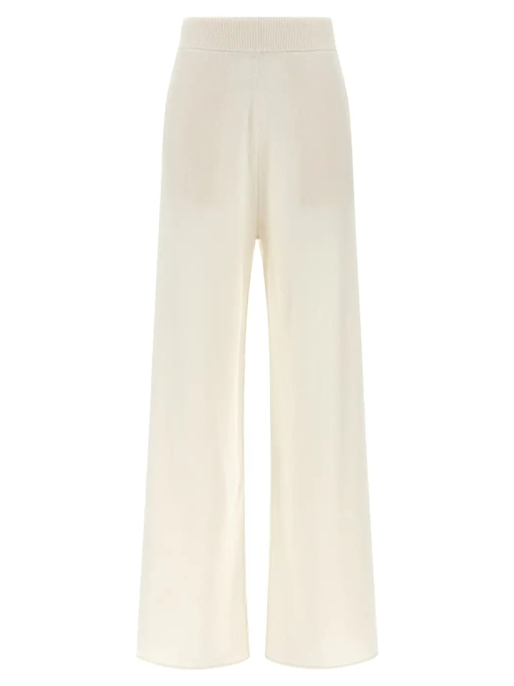 Max Mara White Cashmere Casual Pants