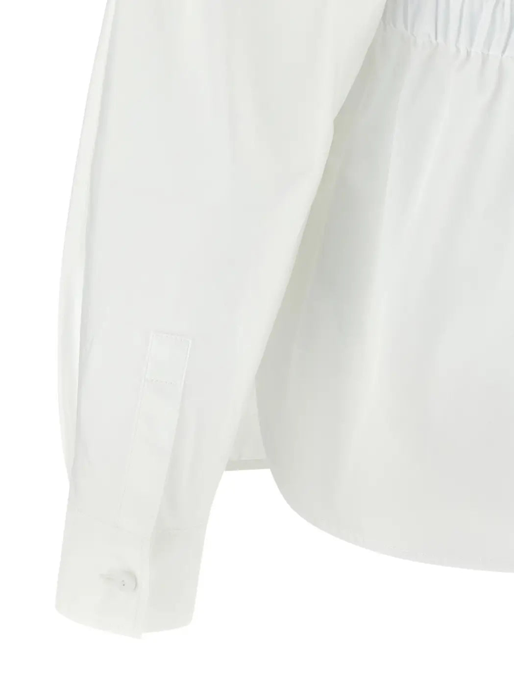 Max Mara White Cotton Blouse