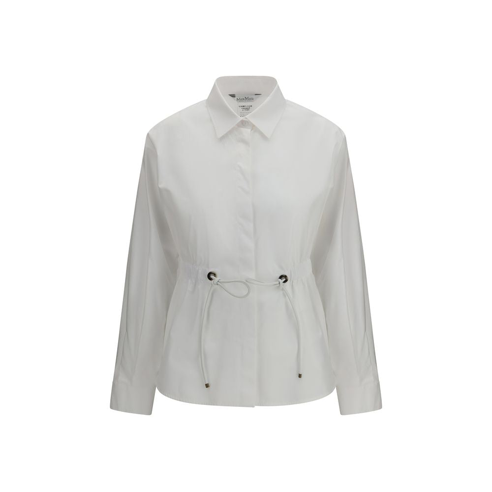 Max Mara Shirts - White Cotton Dress Shirt