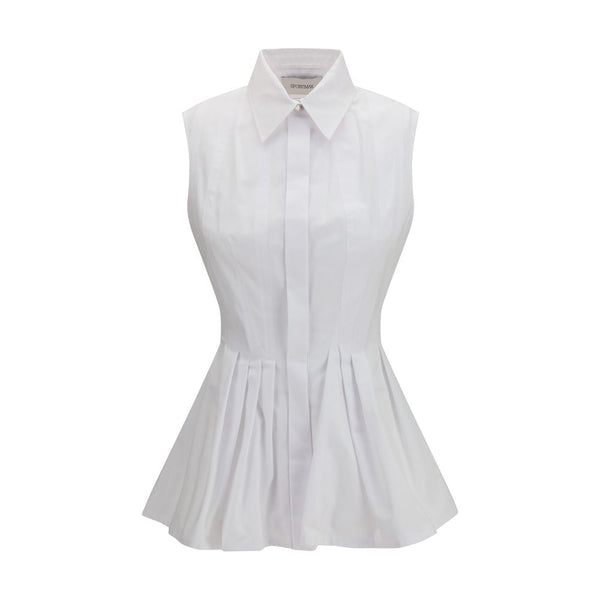 Max Mara Shirts - White Cotton Shirt