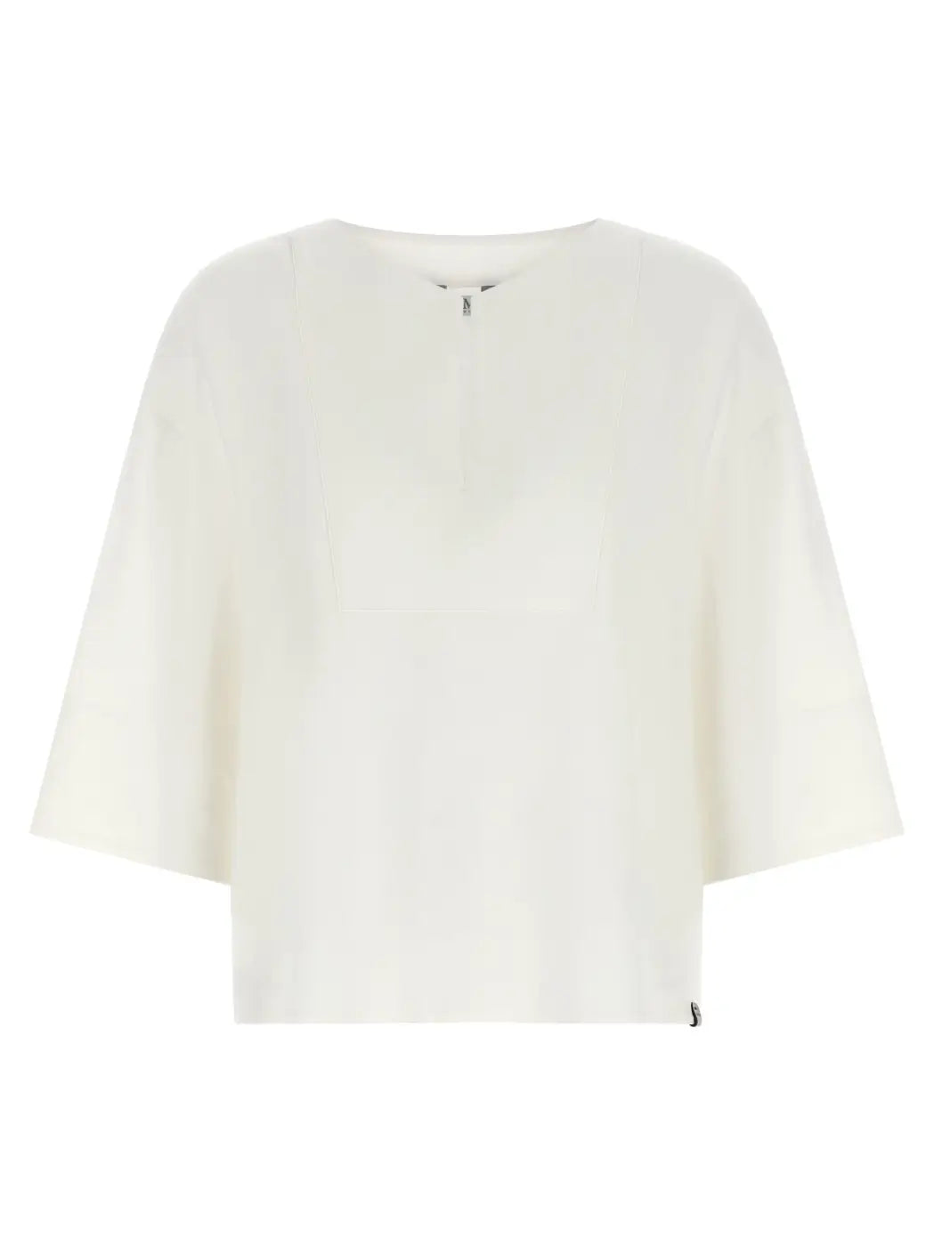 Max Mara White Linen Blouse