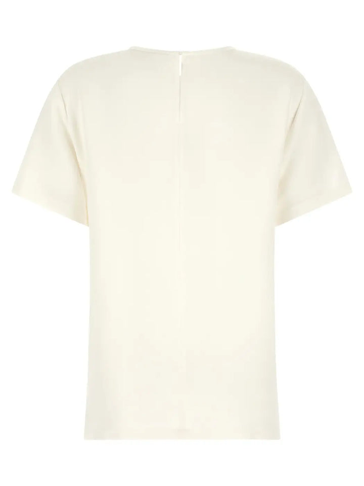 Max Mara White Silk Blouse