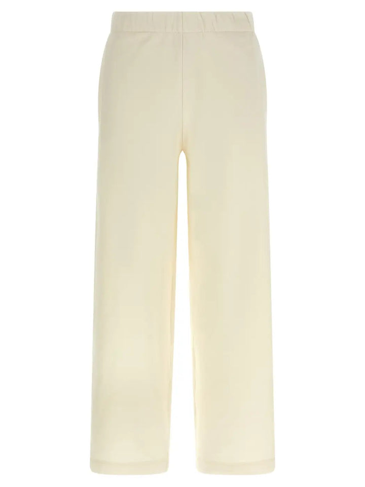 Max Mara White Silk Casual Pants