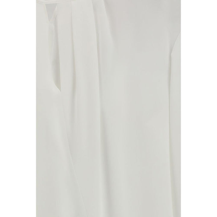 Max Mara Blouses - Women’s White Triacetate Blouse