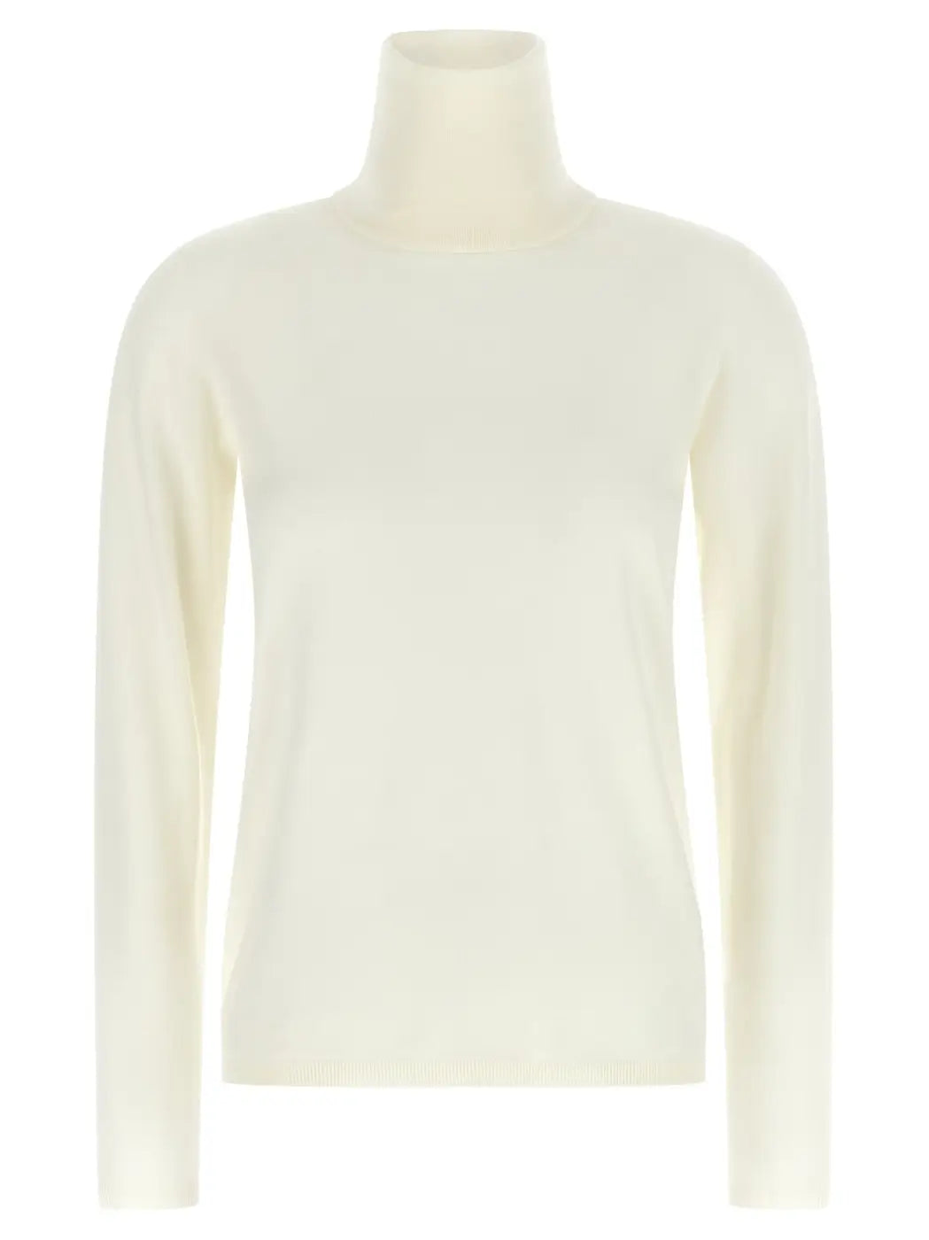 Max Mara White Virgin Wool Cardigan