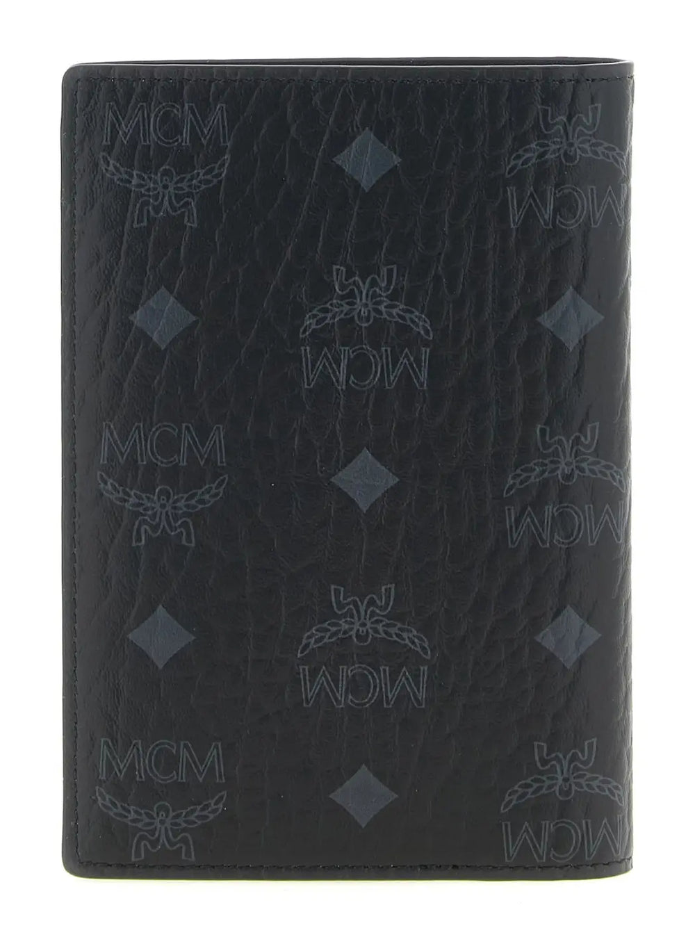 Mcm Black Polyethylene Wallet