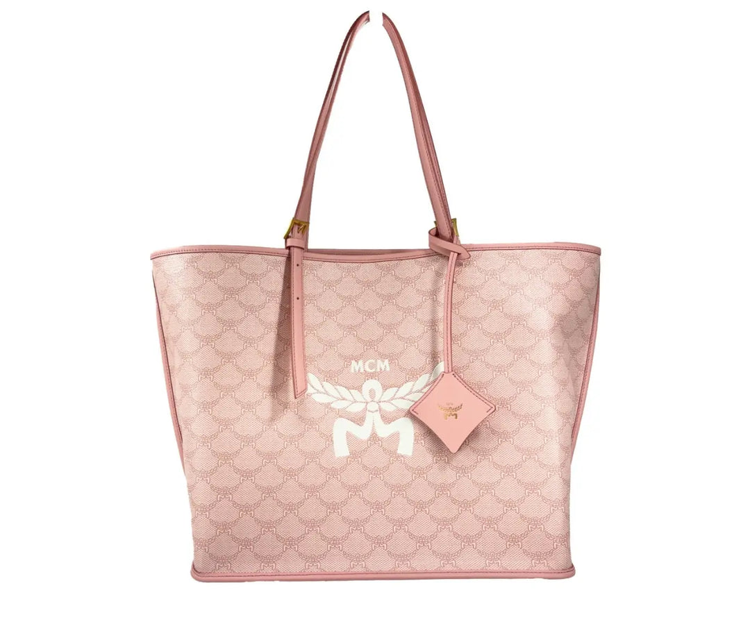 MCM Medium Himmel Shopper Tote Bag
