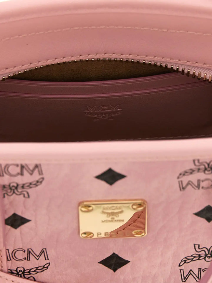 Women’s Mcm Multicolor Polyethylene Tote Bag