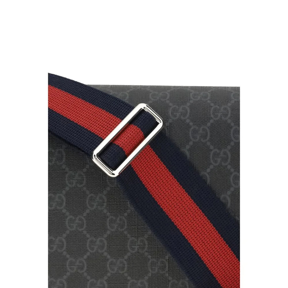 Medium GG Crossbody Gucci Black Polyethylene Shoulder Bag Luxury Redefined