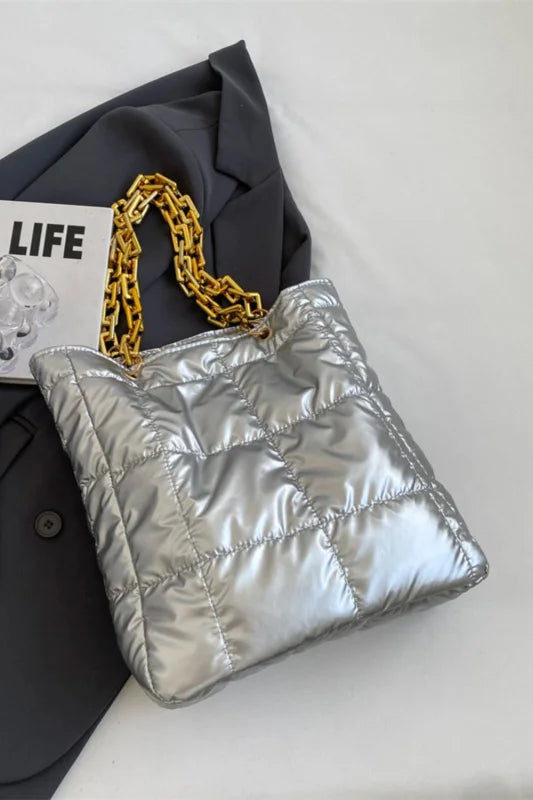 Chic Medium Polyester Shoulder Bag in Sleek Modern Style Bags bags Trendsi