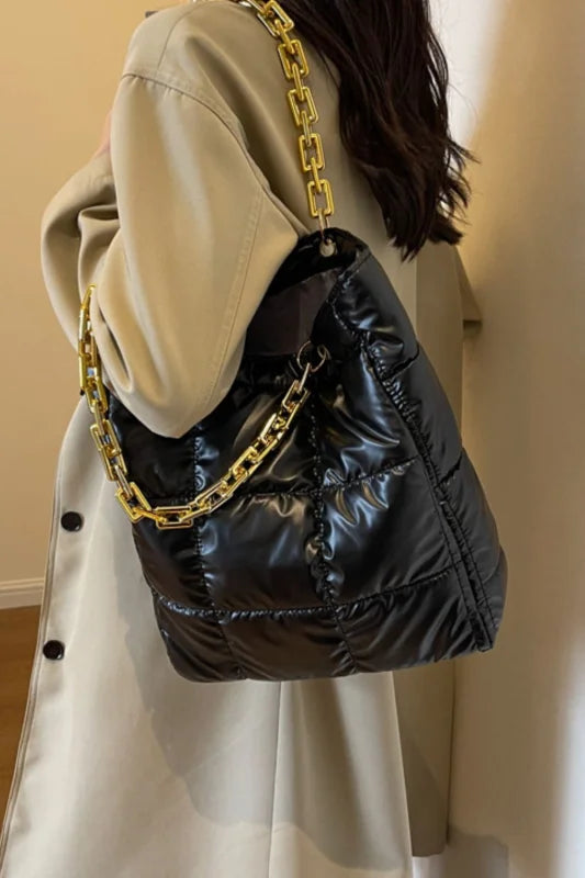 Trendsi Bags Shoulder bags - Chic Medium Polyester Bag in Sleek Modern Style