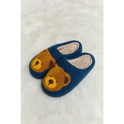 Cozy Up with Adorable Teddy Bear Print Slippers for Ultimate Comfort Shoes Sneakers Trendsi