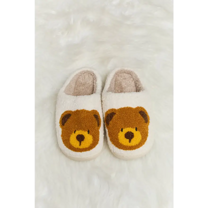 Cozy Up with Adorable Teddy Bear Print Slippers for Ultimate Comfort Shoes Sneakers Trendsi