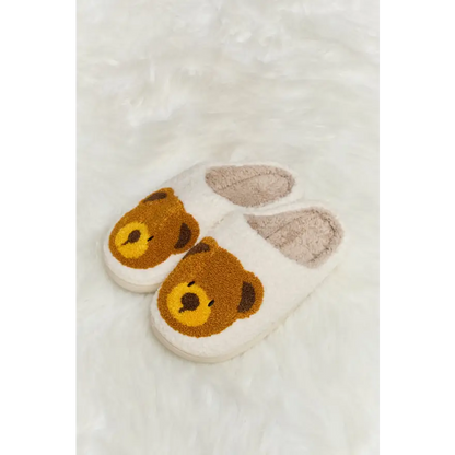 Cozy Up with Adorable Teddy Bear Print Slippers for Ultimate Comfort Shoes Sneakers Trendsi