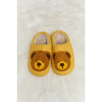 Cozy Up with Adorable Teddy Bear Print Slippers for Ultimate Comfort Shoes Sneakers Trendsi