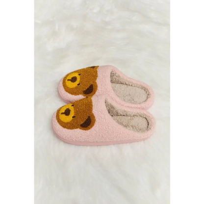 Cozy Up with Adorable Teddy Bear Print Slippers for Ultimate Comfort Shoes Sneakers Trendsi