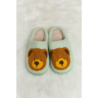 Cozy Up with Adorable Teddy Bear Print Slippers for Ultimate Comfort Shoes Sneakers Trendsi