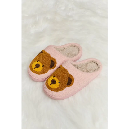 Cozy Up with Adorable Teddy Bear Print Slippers for Ultimate Comfort Shoes Sneakers Trendsi