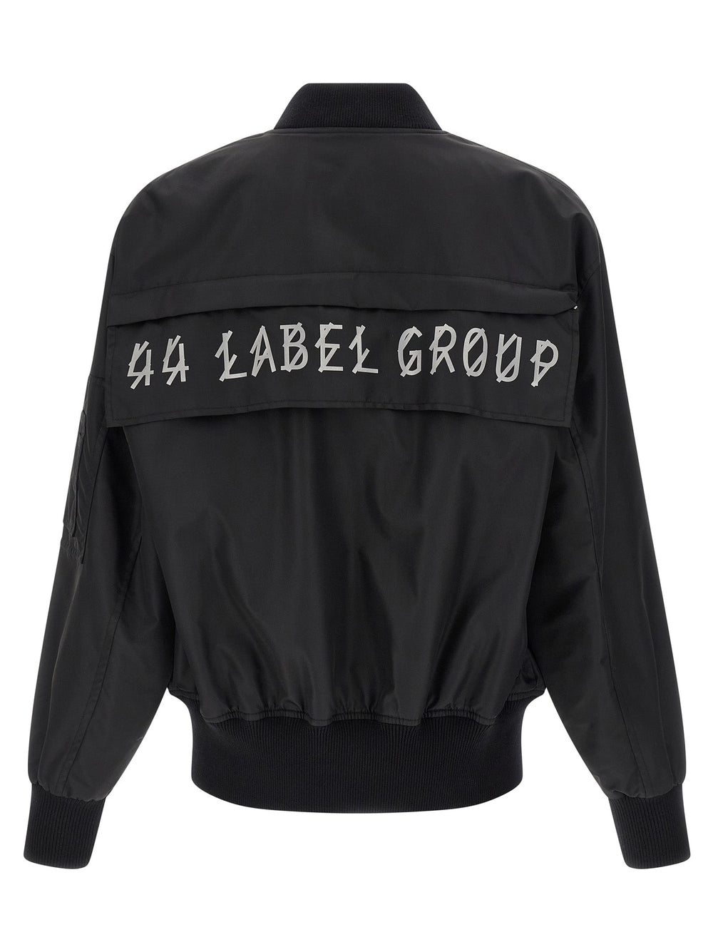 Men’s 44 Label Group Black Polyamide Bomber