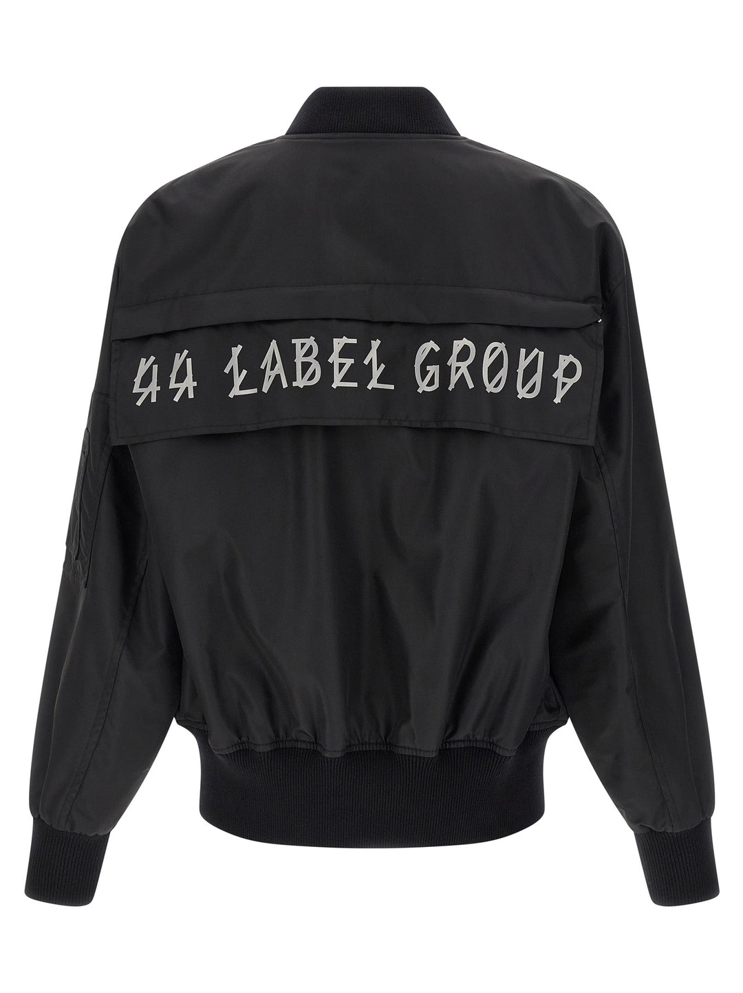 Men’s 44 Label Group Black Polyamide Bomber