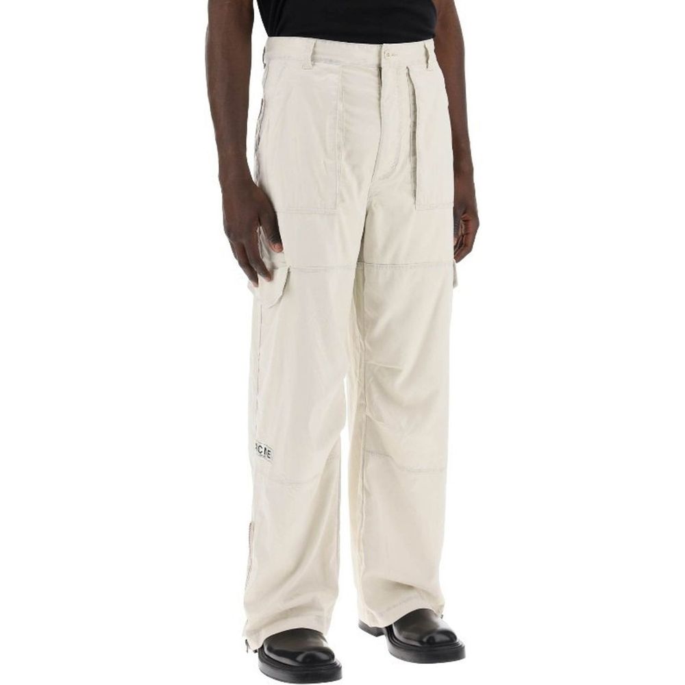 Men’s Acne Studios Beige Polyester Cargo Pants
