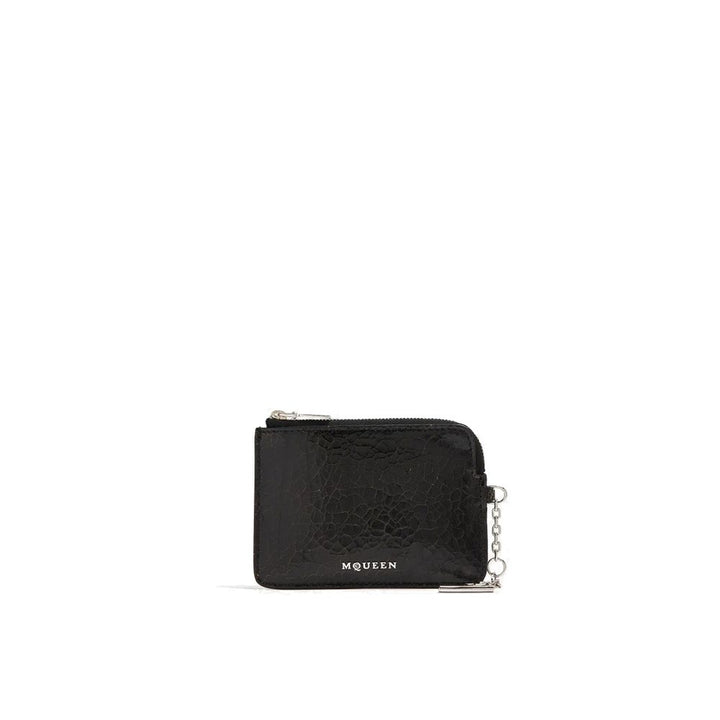 Men’s Alexander Mcqueen Black Calfskin Clutch Bag