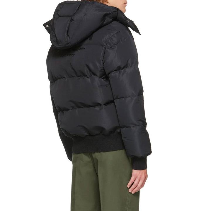 Men’s Alexander Mcqueen Black Polyamide Bomber