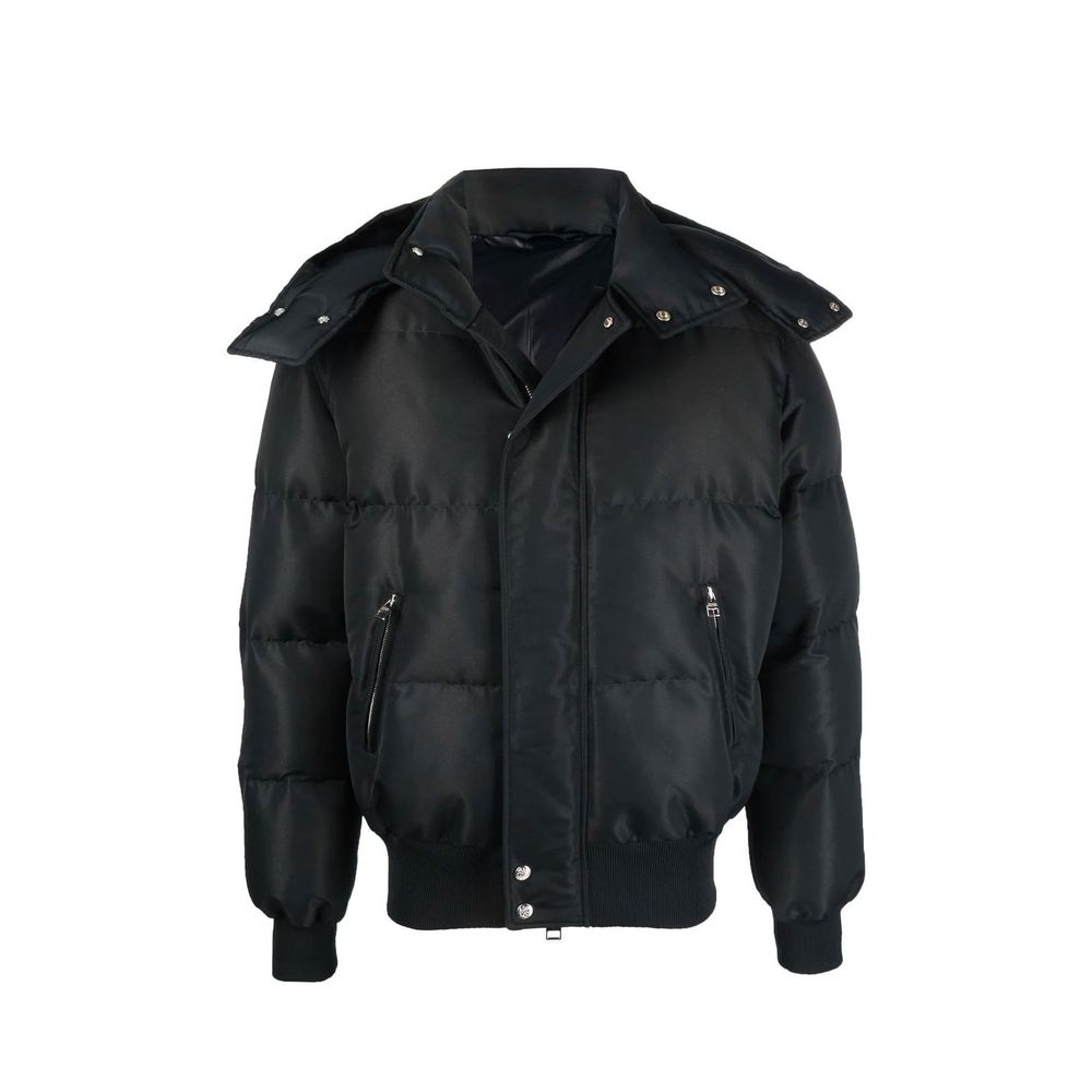 Men’s Alexander Mcqueen Black Polyamide Bomber