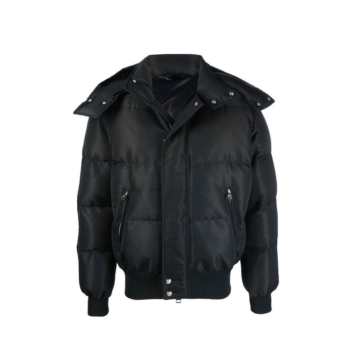 Men’s Alexander Mcqueen Black Polyamide Bomber