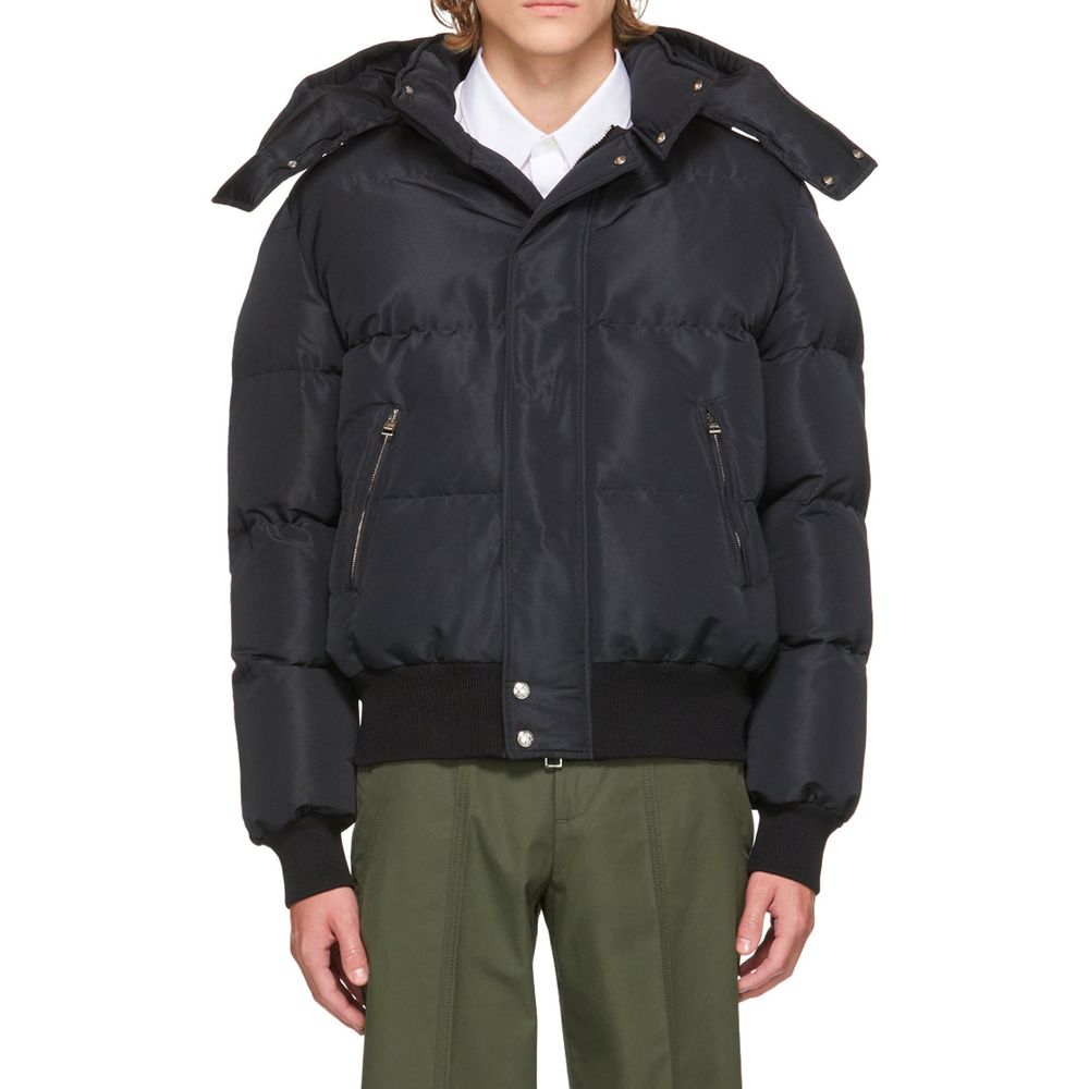 Men’s Alexander Mcqueen Black Polyamide Bomber