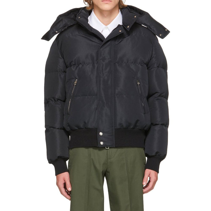 Men’s Alexander Mcqueen Black Polyamide Bomber