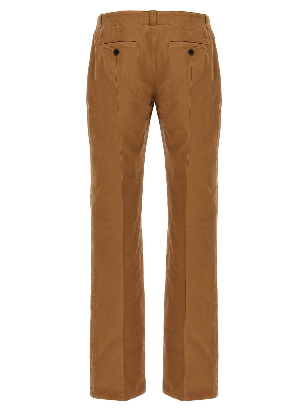 Men’s Alexander Mcqueen Brown Cotton Chino Pants