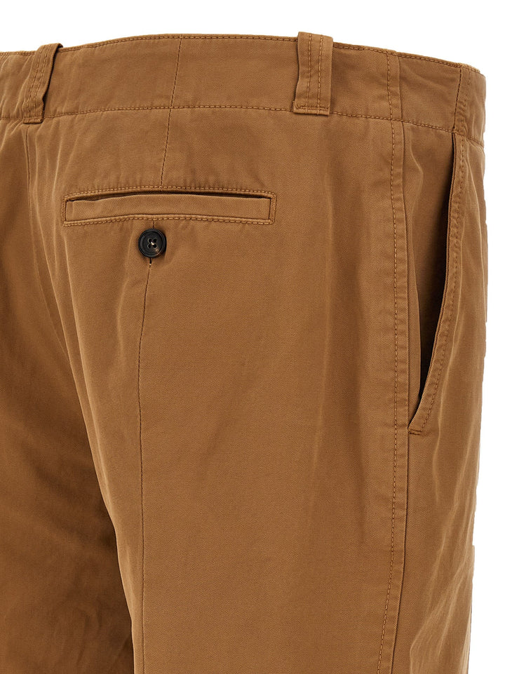 Men’s Alexander Mcqueen Brown Cotton Chino Pants