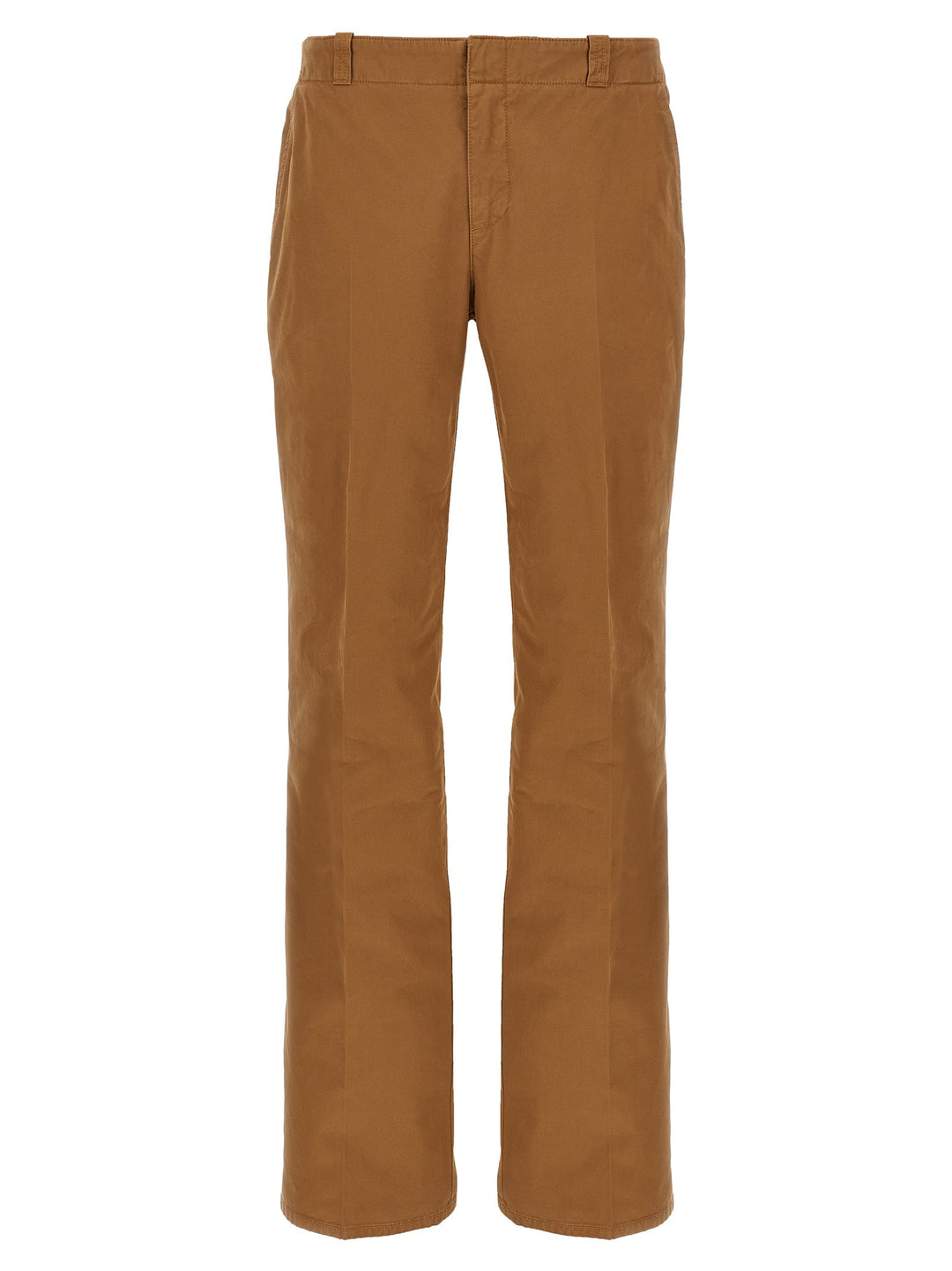 Men’s Alexander Mcqueen Brown Cotton Chino Pants