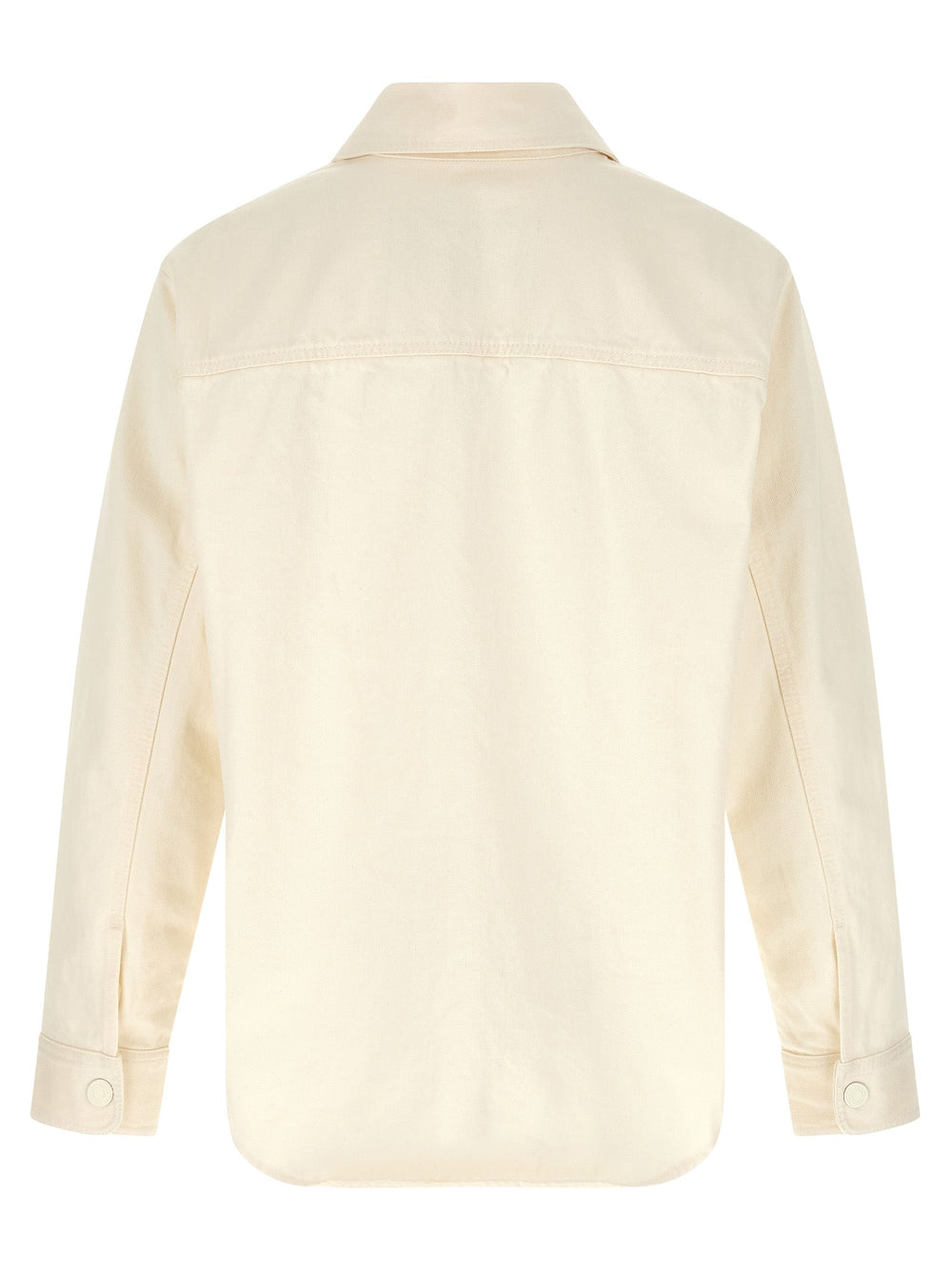 Ami Paris Beige Cotton Blouse
